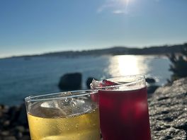 Evening drinks on site