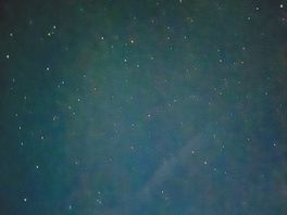 Midnight starry sky
