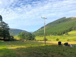 View from campsite