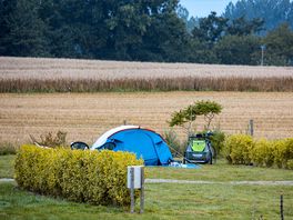 Spacious cyclist pitch