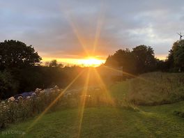 Sunset at camp
