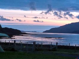 Stunning views from our tent.