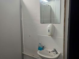Ladies only sink no shelves nothing. just that