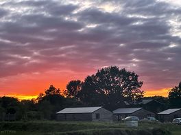 Sunset at the campsite