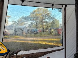 View from awning
