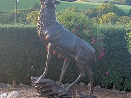 Statue on site