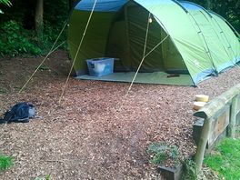 Tent site