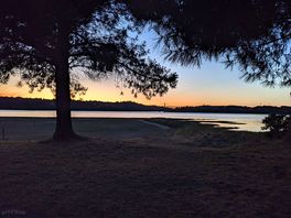 Sunset across the rance