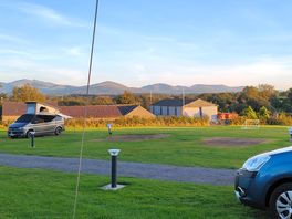View from the tent door