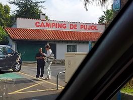 Entrée camping