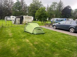 Small tent on a big pitch
