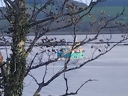 View from caravan