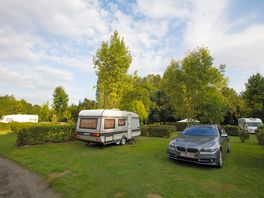 Spacious pitches for caravan or motorhome