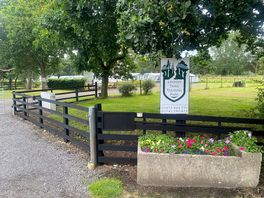 Clearly signposted with easy entrance .key entry gate for security.
