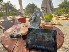 View from the restaurant - free wifi