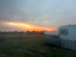 Beautiful sunset on a beautiful site