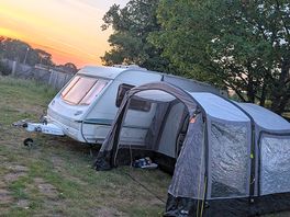 First trip in caravan