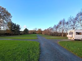 Hardstanding and grass pitches