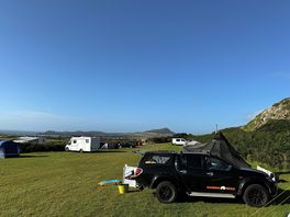 The view over white whitesands bay