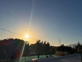Sun going down
