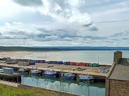 Burghead harbour