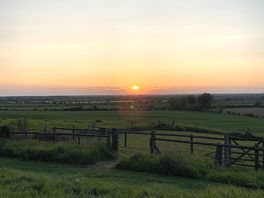 Sunset.