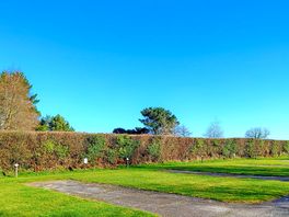 Hardstanding pitch with electric and water hook-up