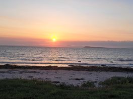 Sun going down