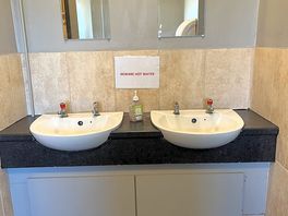 The right basin out of order