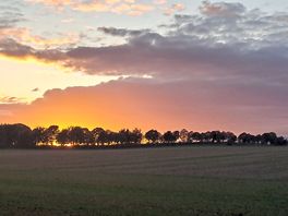 Sunset from campsite