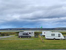 View across the site from the top of the site.