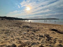 Harlyn beach - 5 mins drive from site