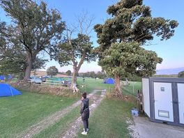 Additional tent pitch area.