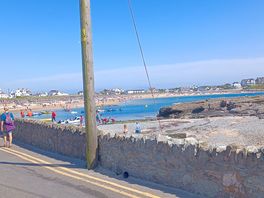 Treaddur bay. 20 minute walk from site
