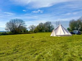 View across the field
