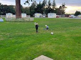 Nephew stayed over and met a new friend