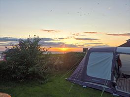 Sunset from pitch 10