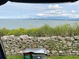 Another view from the tent.