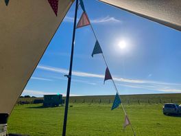 From tent