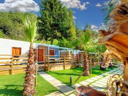 The static caravans Agapanthus