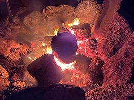Huge firepit