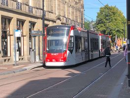 Trams in the hague