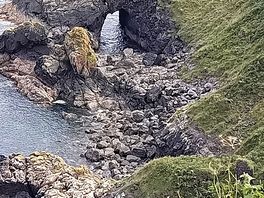 View from the coastal path