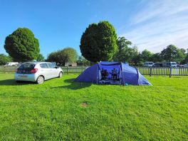 Our simple set up.