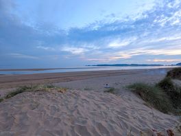 Llandwyn bay beach 40 minute walk from the campsite