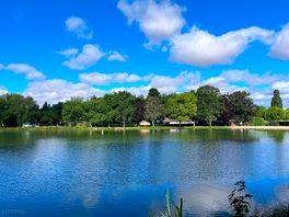 Lake next to campsite