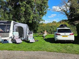 Set up on pitch
