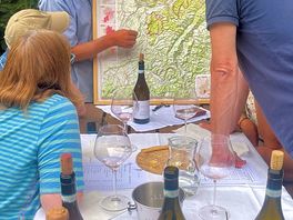 Winetasting at the farm with wonderful and talented giorgio!