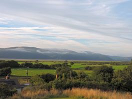 View over the dyfi estuary
