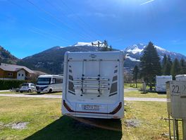 Mega aussieht auf die berge